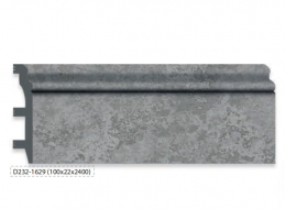 Плинтус D232-1629 100х22х2400 Бетон